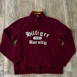 TOMMY HILFIGER Varsity Men Sz M
Cotton Full Zip Up High Neck
Sweatshirt - NEW